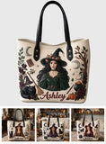 Spells & Sparkles - Personalized Witch Leather Bag