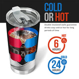 Dad The Man The Myth The Legend First Bump - Personalized Father Tumbler
