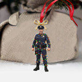The Holiday's Protecter - Personalized Police Officer Ornament