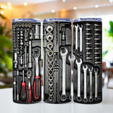 Tool Box - Personalized Father Skinny Tumbler