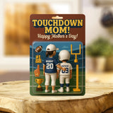 Touchdown Mom! - Personalized Football Custom Shaped Acrylic Plaque