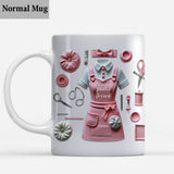 Just A Girl Who Loves Sewing - Personalized Sewing Mug