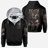Til Death Do Us Part - Personalized Couple All Over Shirt