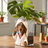 Cute Pet, Pet Lovers Gift - Personalized Dog Acrylic Pot
