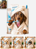 Cute Pet, Pet Lovers Gift - Personalized Dog Acrylic Pot
