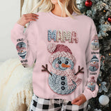 Best Mom Ever - Personalized Mother Ugly Sweater