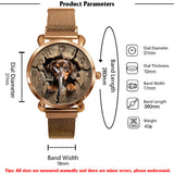 Dachshund Lover - Personalized Dog Women Hand Watch