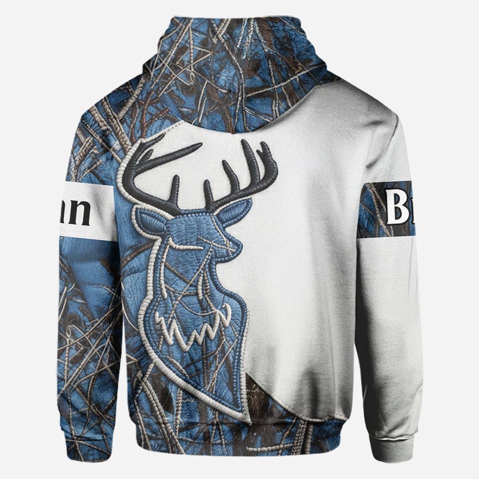 Couple Matching Shirts, Hunting Couple Matching Shirt - Personalized Hunting All Over Shirt