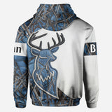 Couple Matching Shirts, Hunting Couple Matching Shirt - Personalized Hunting All Over Shirt