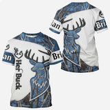 Couple Matching Shirts, Hunting Couple Matching Shirt - Personalized Hunting All Over Shirt