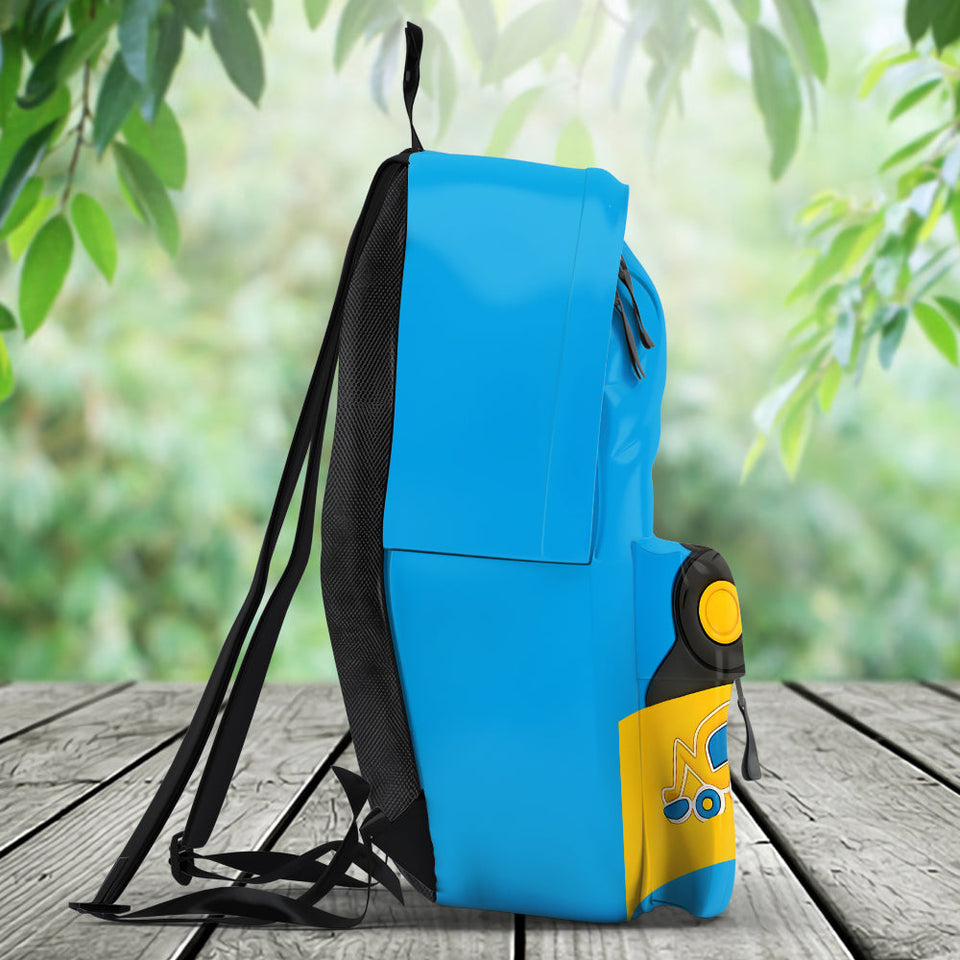 Excavator Cute Children's Gift - Personalized Kid Backpack