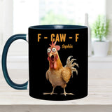 F-Claw - Personalized Chicken Accent Mug