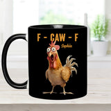 F-Claw - Personalized Chicken Accent Mug