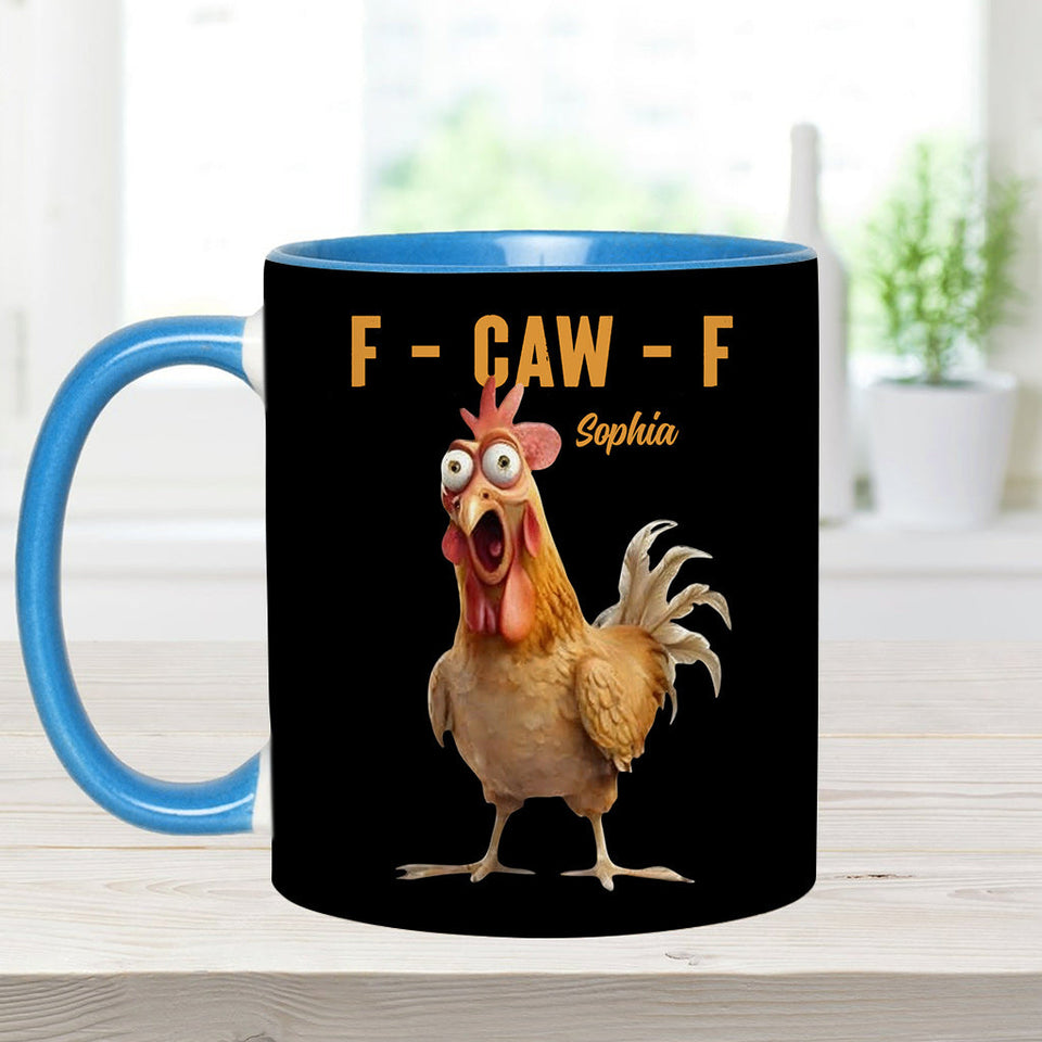 F-Claw - Personalized Chicken Accent Mug