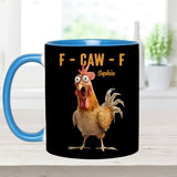 F-Claw - Personalized Chicken Accent Mug