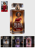 The Black Queen - Personalized African American Refillable Perfume Bottle