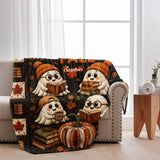 All Booked for Fall, Bookworm Gift - Personalized Book Blanket