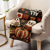 All Booked for Fall, Bookworm Gift - Personalized Book Blanket