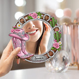 Cowgirl Boots - Personalized Cowgirl Wall Hanging Mirror