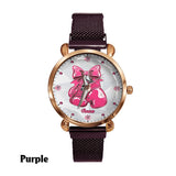 Foi, Espoir, Amour - Montre-bracelet personnalisée pour femmes, sensibilisation au cancer du sein 
