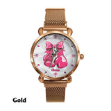 Foi, Espoir, Amour - Montre-bracelet personnalisée pour femmes, sensibilisation au cancer du sein 