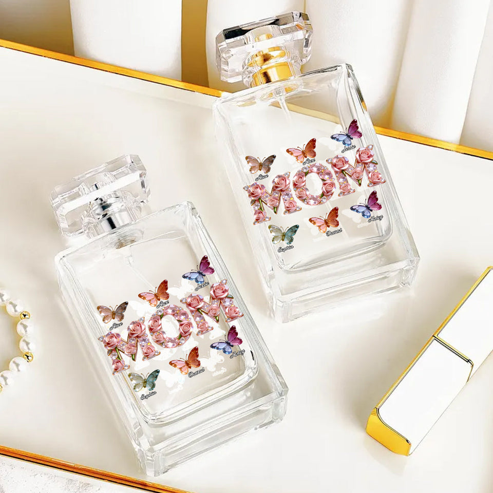 Gift For Mom, Grandma, Sister, Aunt - Personalized Mother Refillable Perfume Bottle