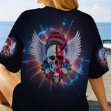 It's Going To Be One Of Those Days - Personalized Skull All Over Shirt