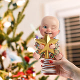 Naughty Kids - Personalized Kid LED Light Tree Topper