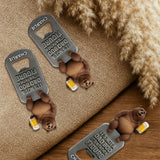 Dad Bod Gift For Father, Grandfather - Personalized Father Bottle Opener