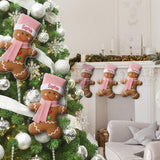 Merry Christmas - Personalized Family Shaped Christmas Stocking