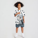 Cute Baby Elephant Clothing Set For Kid - Personalized Elephant Kid T-shirt & Shorts