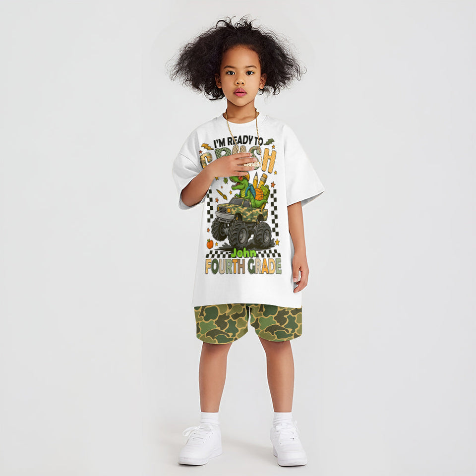 I'm Ready To Crush Kid Kid T-shirt & Shorts