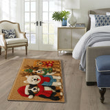 Christmas Dog - Personalized Dog Non-Slip Tufted Rug
