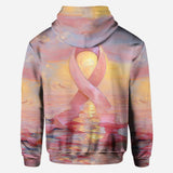 Guerrières fortes - T-shirt personnalisé de sensibilisation au cancer du sein