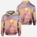 Guerrières fortes - T-shirt personnalisé de sensibilisation au cancer du sein