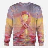 Guerrières fortes - T-shirt personnalisé de sensibilisation au cancer du sein
