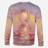 Guerrières fortes - T-shirt personnalisé de sensibilisation au cancer du sein