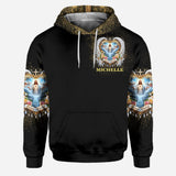 I Believe in God and The Power of Prayer - Personalized Christian Hoodie and Leggings