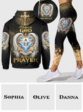 I Believe in God and The Power of Prayer - Personalized Christian Hoodie and Leggings