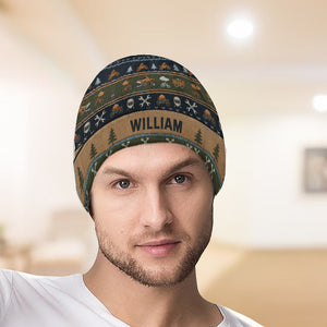 Love Biking - Personalized Dirt Bike Beanie Hat
