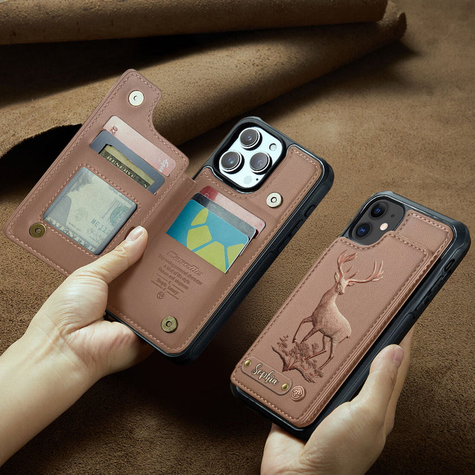 Country Girl - Personalized Hunting Wallet Phone Case