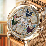 So Many Books So Little Time - Personalized Book Women Hand Watch