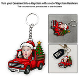 Little Santa driver - Personalized Kid Ornament