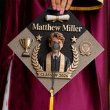 Class Of 2026 - Personalized Graduation Cap Topper