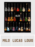 Rhythm & Cozy - Personalized Guitar Blanket