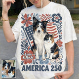 Dog Mom In This 4th Of July - Personalized Dog T-shirt And Hoodie