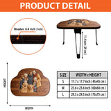 Custom From Any Photo - Personalized Family Table Custom Shape
