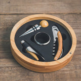 Annoying Each Other - Cartoonish Exaggerated Mascot - Personalized Wine Wine Opener Set