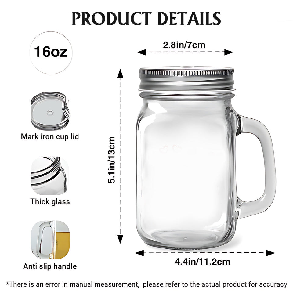 Bee Kind - Personalized Bee Mason Jar Cup