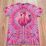 Chill Flamingo Tie Dye Shirt - Personalized Flamingo All Over Shirt